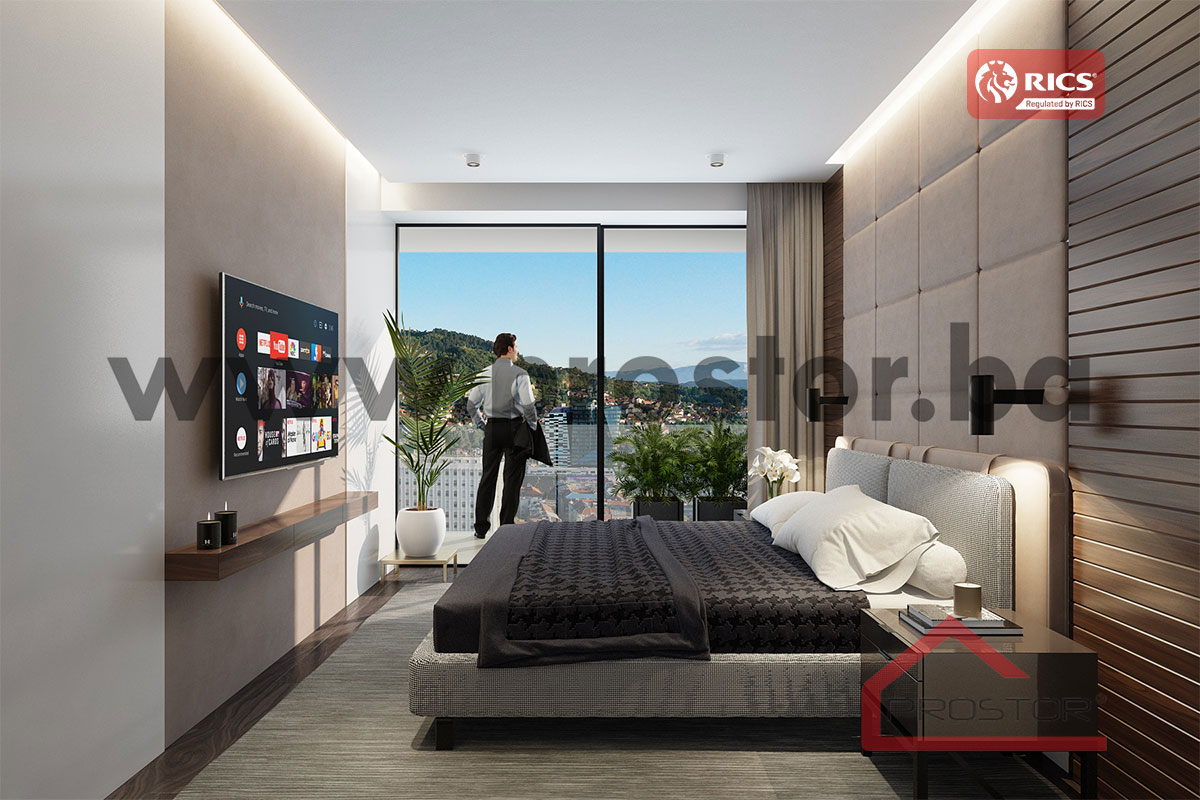 5 Render Penthouse-spavaca soba_