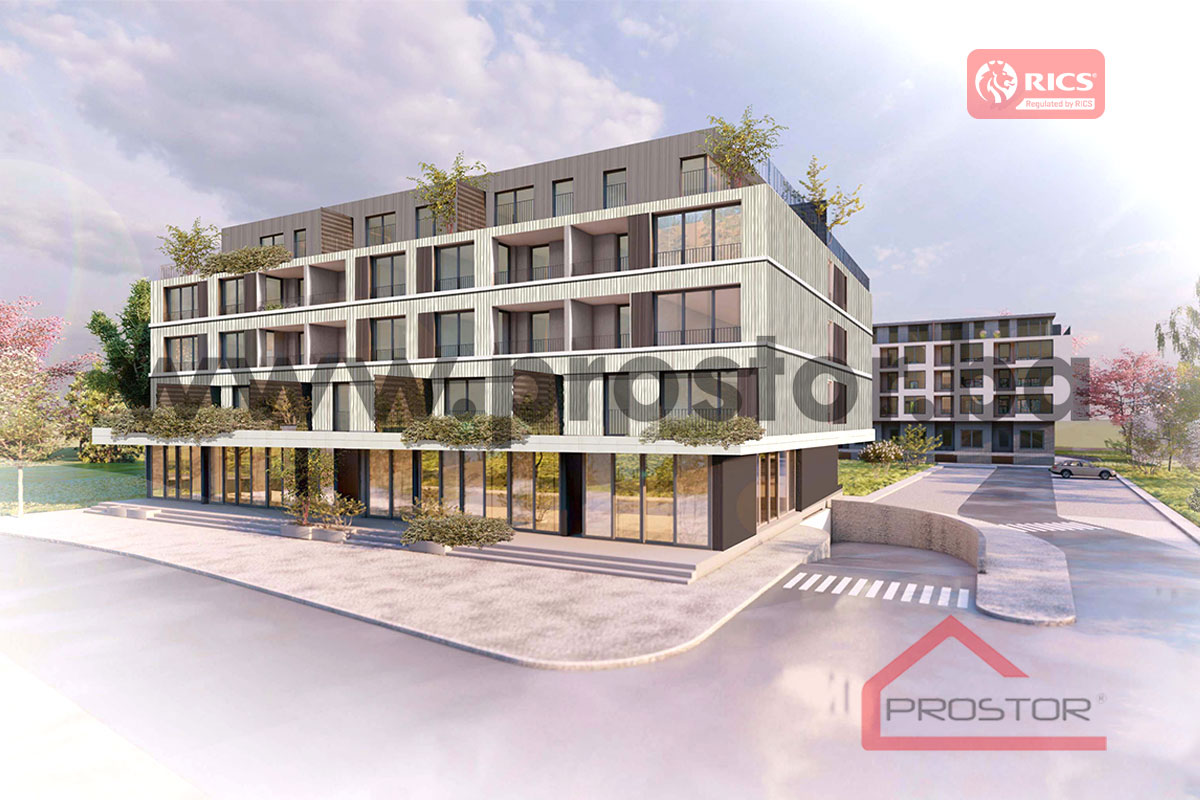 2 Render prilaz kompleksu RIVERSIDE