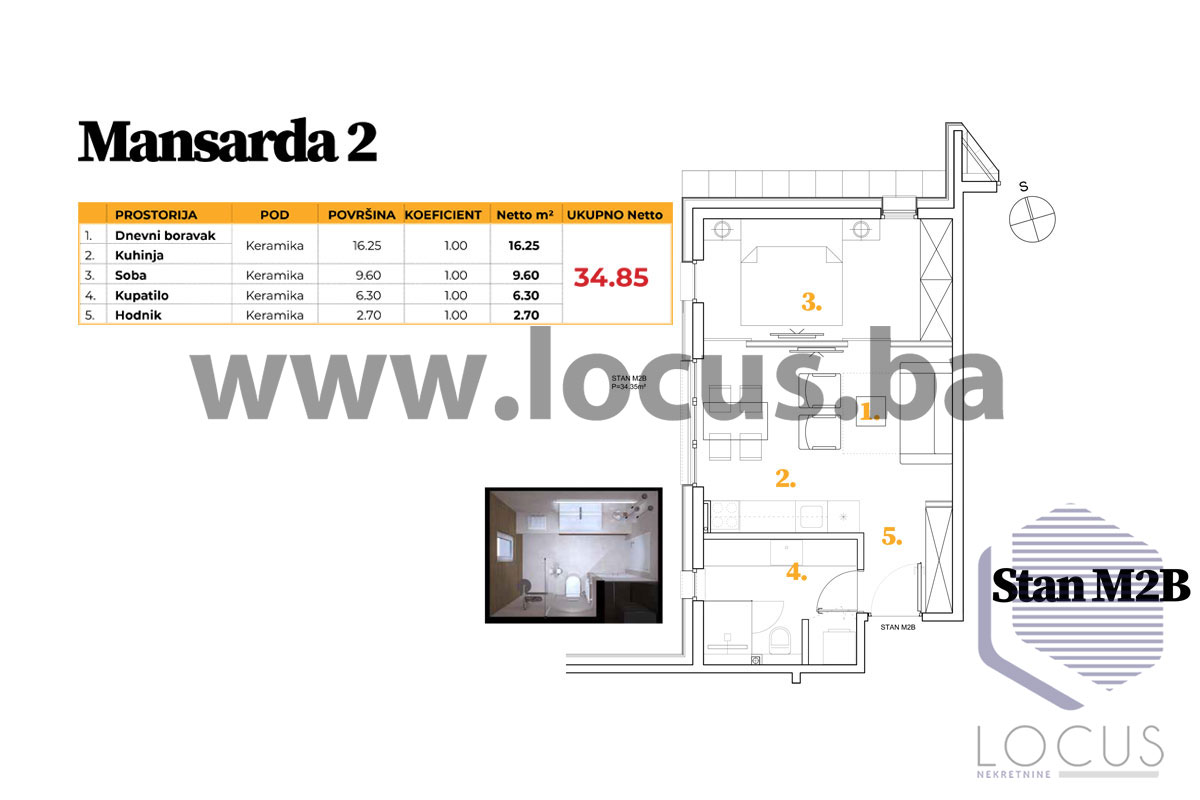 10 tlocrt Mansarda-M2B
