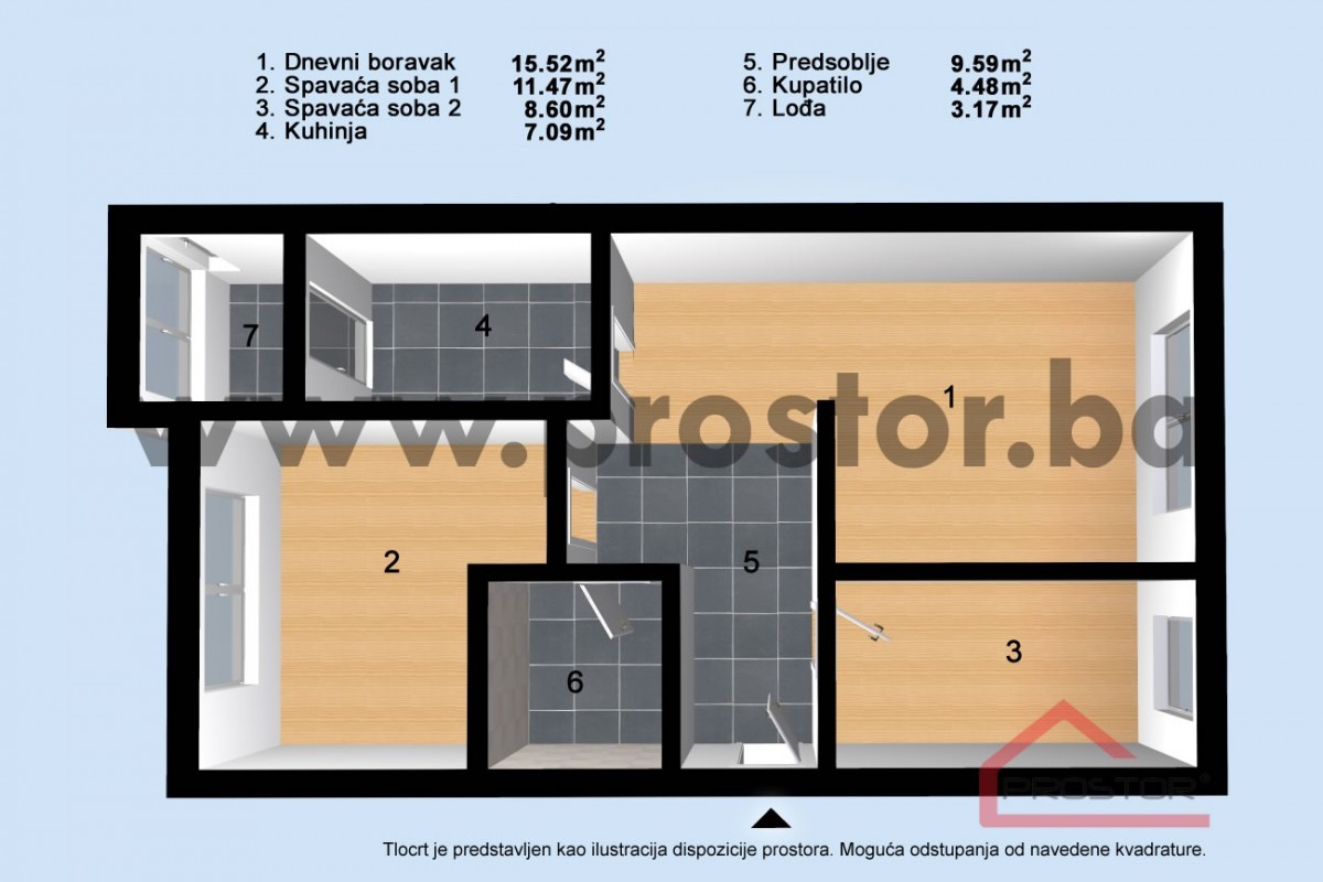 3D tlocrt - Paromlinska