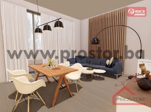 NOVOGRADNJA RIVERSIDE, STUP! Odličan dvosoban stan, dvostrane orijentacije i idealne spratnosti, površine cca 50 m2 u novom, stambeno-poslovnom kompleksu u izgradnji, Stup. Popusti do 5%! PRODANO PREKO 80% STANOVA!