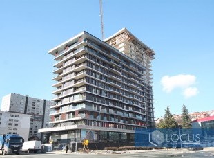 Exclusive, two-story penthouse apartments with a fantastic view, area of ​​approx. 104m2 in a new residential and commercial building under construction, in the most sought-after location in the city!