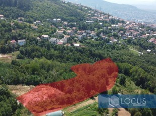 Spacious and sunny land plot featuring a panoramic city view, measuring 10,521 m², Aleksandra Pushkina Street, Center Sarajevo