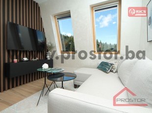 SPECIAL OPPORTUNITY! Modern, fully furnished top-quality apartment, with a panoramic view of the ski slope and untouched nature of Ravna planina