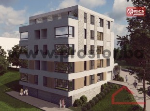 NOVOGRADNJA CITY LIFE, SKENDERIJAI! Jedinstveni manji četverosoban stan na prvom spratu, dvostrane orijentacije jug–zapad u novom stambenom objektu u izgradnji!
