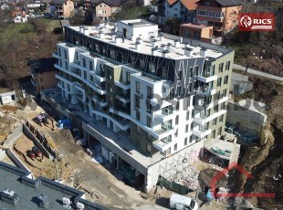 NEW DEVELOPMENT – ALTIUM, CITY CENTER. Premium-quality apartments ranging from 38 to 102 sq.m in a modern residential complex, located in the immediate vicinity of Pionirska Dolina!