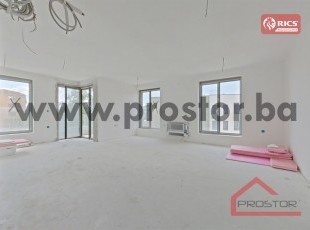 NEW DEVELOPMENT – ALTIUM, CITY CENTER. Two-bedroom apartment of 74 sq.m with dual south-west orientation – an exceptionally sunny space with abundant natural light, located on an ideal floor with an open view. THE ONLY AVAILABLE APARTMENT! Move-in Decembe