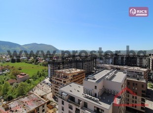 Fully Furnished Five-Bedroom Penthouse with Two Balconies, a Loggia and Garage, Tibra 2, Stup
